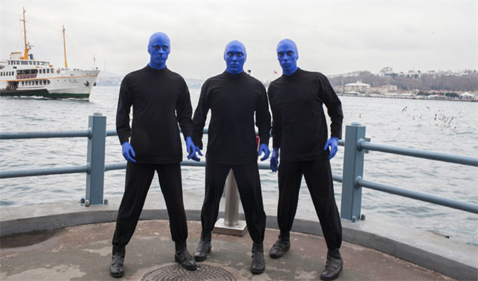 Blue Man Group’tan Tarkan Sürprizi