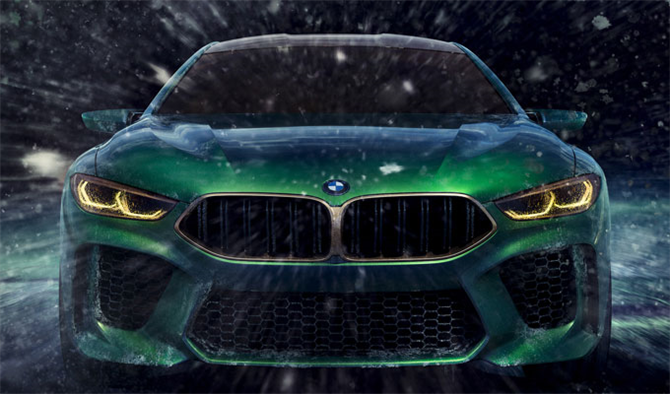 BMW Konsept M8 Gran Coupe
