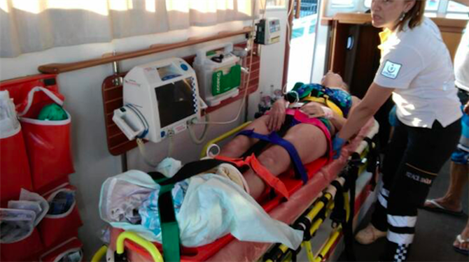 Bodrum'da sürat teknesinin çarptığı kadın ağır yaralandı! Ünlü oyuncunun oğlu gözaltına alındı