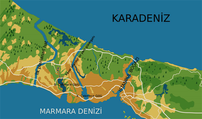 Çılgın Proje Kanal İstanbul Güzergahı Nereden Hangi Bölgelerden Geçecek?