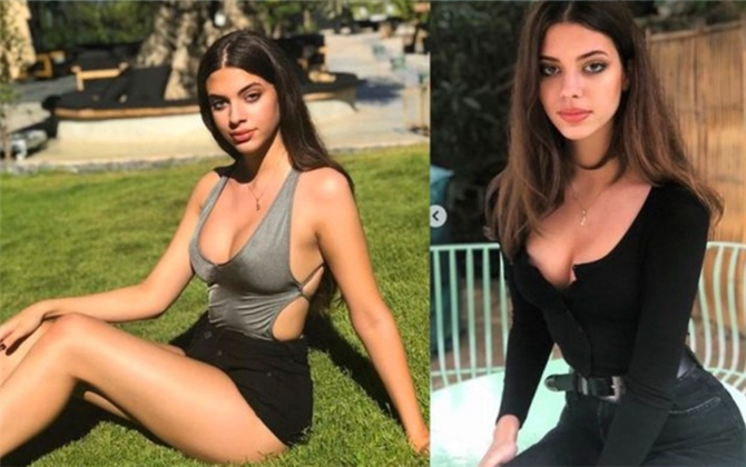 Defne Samyeli kızı Derin Talu bikinili pozuyla sosyal medyayı salladı!
