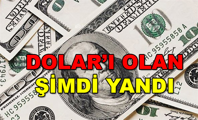 Dolar'ı Olan Şimdi Yandı! Borsa Yükselirken Dolar Dip yapacak