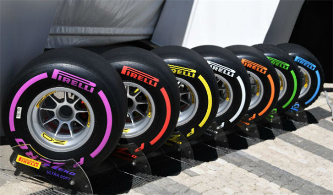 Formula 1, 2018'de Pirelli'nin Gökkuşağı Renkleriyle Aydınlanacak