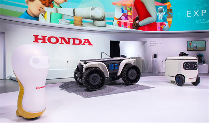 Honda CES 2018’de Teknoloji Şovu Yaptı