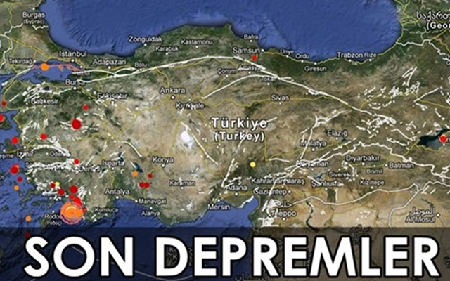 İzmir'de Deprem oldu! İzmir'de 28 Ocak 2020 Son Depremler İstanbul Bursa ve Balıkesir hissedildi