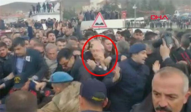 Kemal Kılıçdaroğlu saldırı görüntüleri video yayınlandı saldırı anı görüntüsü