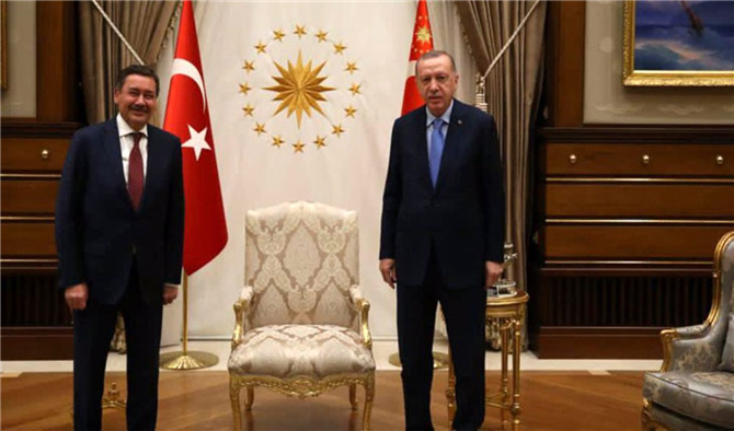 Külliyede Dikkat Çeken Buluşma: Cumhurbaşkanı Erdoğan İle Melih Gökçek Bir Araya Geldi
