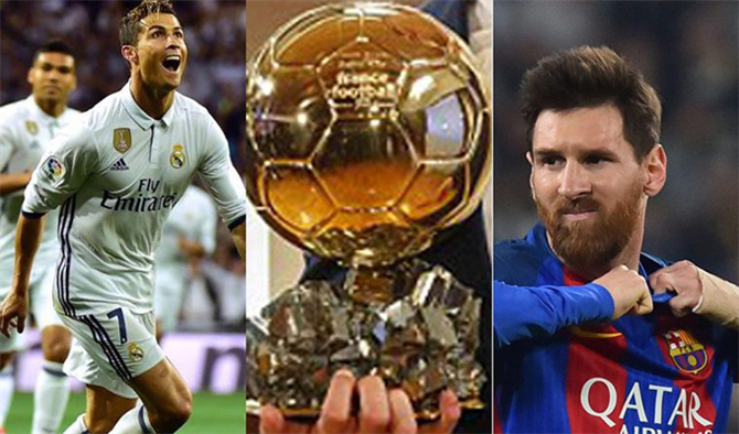 Ronaldo 5. Kez Ballon D'Or Alarak Messi'yi Yakaladı!