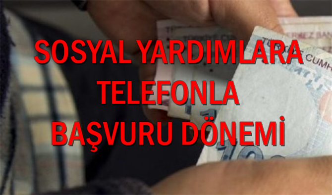 Sosyal Destek SYDV Telefonla Başvuru Dönemi! Evde Bakım, Engelli, Muhtaç, 65 Yaş Üstü Yardımı Alanlar!