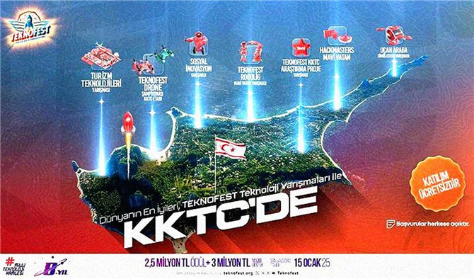 TEKNOFEST KKTC 2025 Yarışmaları Başvuru Süreci Başladı!