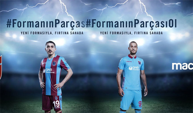 Trabzonspor'un Yeni Sezon'da Yani 2019'da Giyeceği Formalar Tanıtıldı