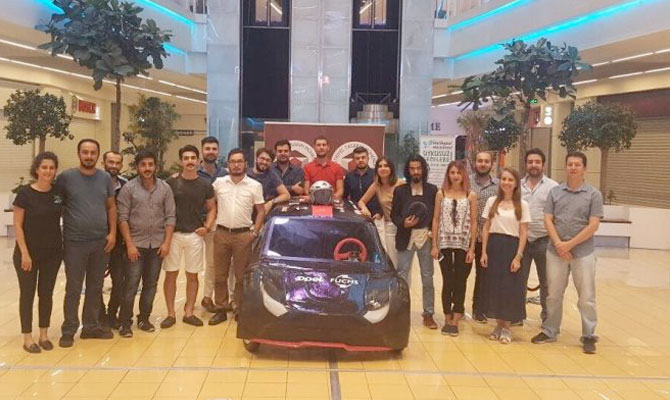 Türk Öğrencilerden Elektrikli Otomobil