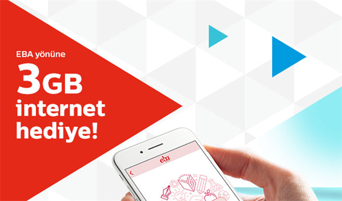 Türk Telekom Bedava İnternet Paket kampanyası toplam 7GB - 3 GB EBA