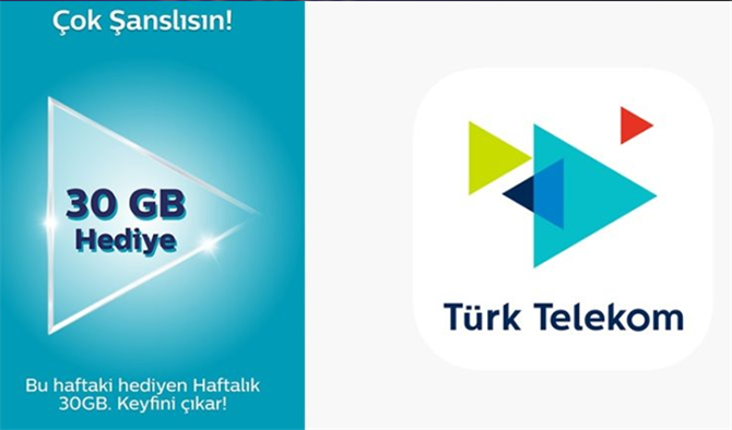 Türk Telekom'dan Bedava 30 GB İnternet Kampanyası! Türk Telekom Bedava İnternet kampanyası