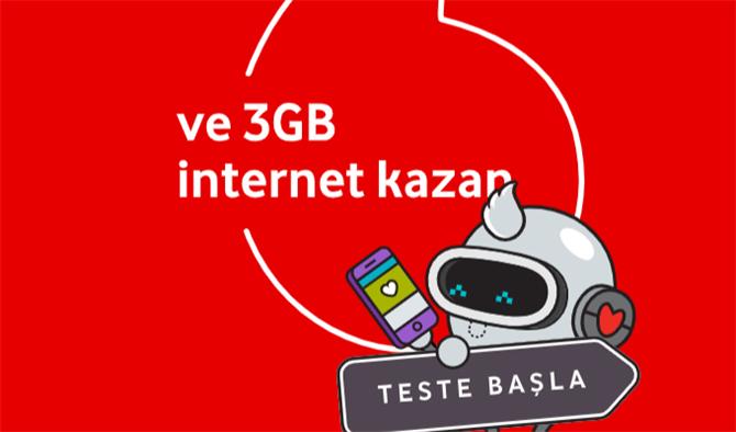 Vodafone Bedava İnternet 3 GB Seviyorum İnterneti ve yeni kampanyalar (Turkcell ve Türk Telekom'lular katılabiliyor)