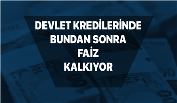 Devlet kredilerinden bundan sonra faizler kalktı! Artık faizsiz krediler için başvuru yapılacak