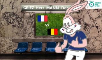 Fransa-Belçika Maçı Metroya Taştı