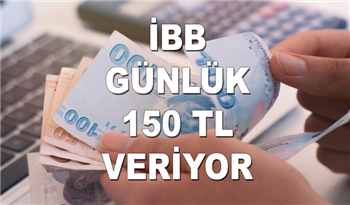 İstanbul Büyükşehir Belediyesi günlük 150 TL yardım çeki veriyor! Bir Telefonla Alın