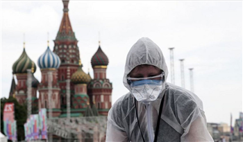 Rusya koronovirüs vakasında rekora koşuyor