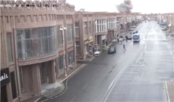 Saldırı görüntüleri ortaya çıktı ! Ermenistan'ın Azerbeycan'a füze attığı görüntüler
