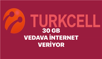 Turkcell'den Abonelerine Özel 30 GB İnternet Hediyesi! Herkese 30 GB Hediye İnternet Kampanyası!