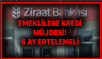 Ziraat Bankası Emeklilere Hızlı Kredi Kampanyası Başlattı! 6 Ay Ertelemeli Kredi rekor Kırıyor