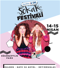 Sokak Festivali 14-15 Nisan'da Küçükçiftlik Park'ta