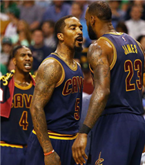 Cleveland Othello'su: LeBron James ve JR Smith