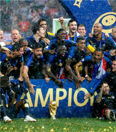 2018 Dünya Kupası Şampiyonu Fransa