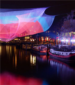 Amsterdam'da Muhteşem Işık Sanat Festivali