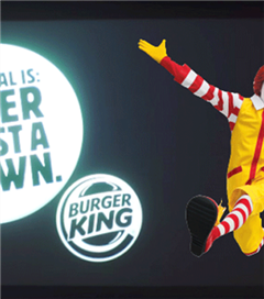 Burger King’den McDonalds’a Efsane Gönderme