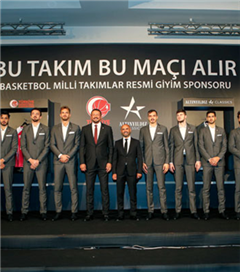 Türk Basketbol Milli Takımının Giyim Sponsoru Altınyıldız Classics Oldu